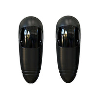 COPPIA DI FOTOCELLULE DA PARETE STRETTE PORTATA 50 METRI 12/T 12V 24V CANCELLO