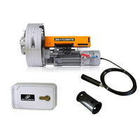 MOTORE PER SERRANDA CON ELETTROFRENO 140 KG D. 200 60 48 CON BLINDINO DI SBLOCCO