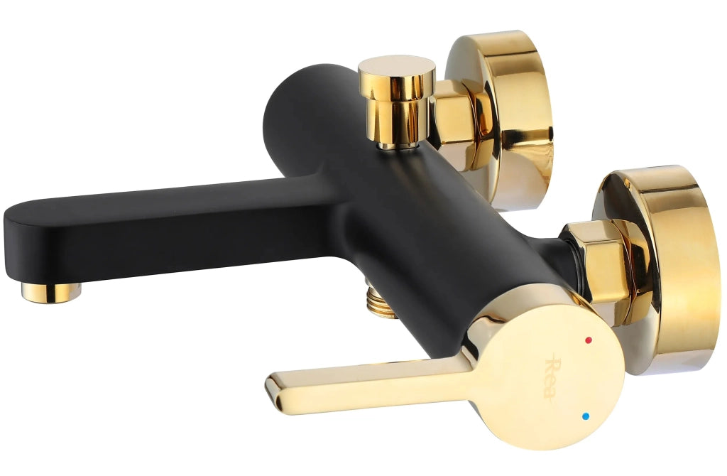 Rubinetto Da Vasca Rea Polo Black Gold