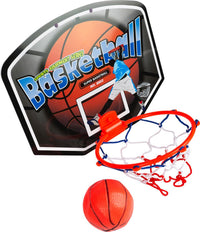 Mini tabellone con canestro da basketball pallina inclusa