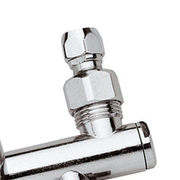 Rubinetto sottolavabo con filtro e snodo e rosetta