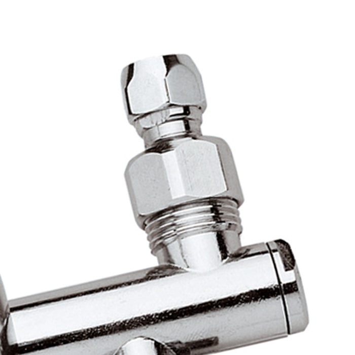 Rubinetto sottolavabo con filtro e snodo e rosetta