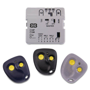 RICEVITORE DR80-M2 + 3X BUGGY-F NERO/BLU/GRIGIO B&B KIT TRIO F03-BB-KTRIO-01