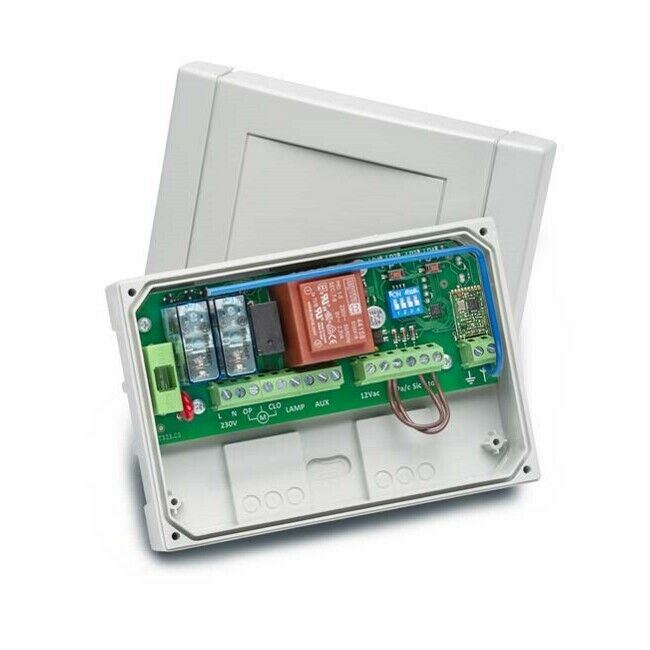 CENTRALE CON RICEVITORE MULTIFREQUENZA SENZA RELÈ AUX B&B S06 F03-BB-S06MF NUOVO