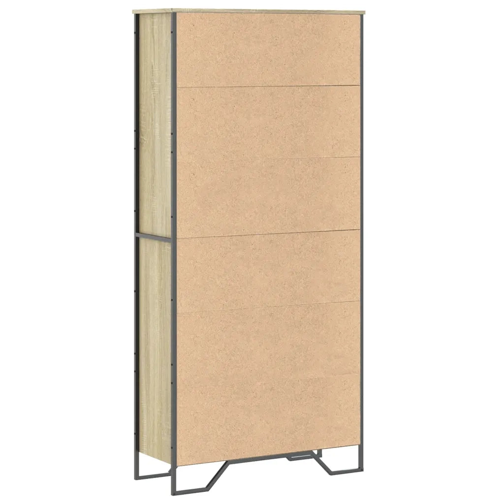Libreria Rovere Sonoma 80x31x169 cm in Truciolato 3295313