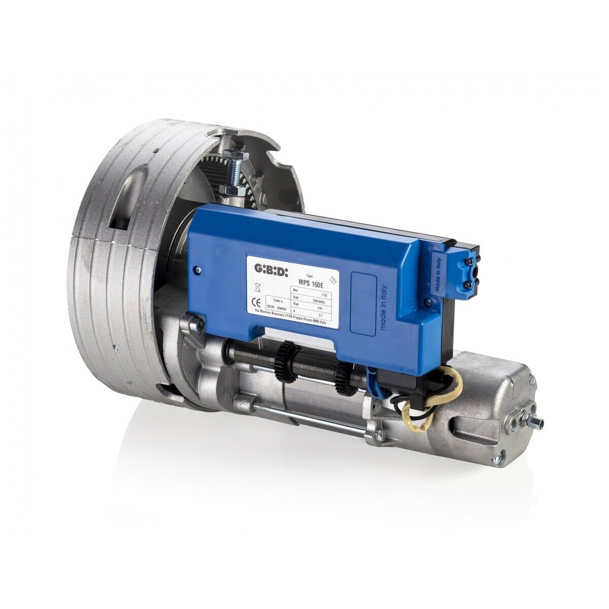 MOTORIDUTTORE 230 VAC PER SERRANDE GIBIDI MPS240 MPS240-2013 AUTOMAZIONE NUOVO