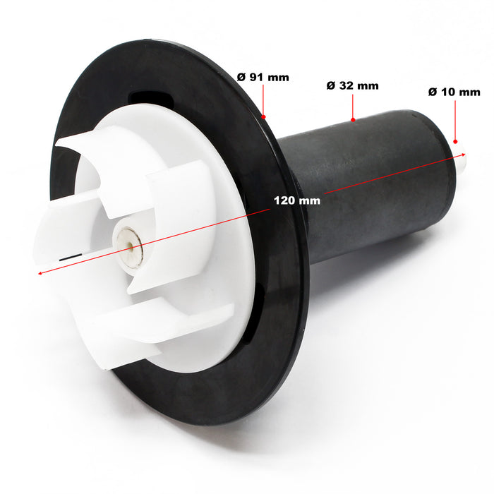 Set rotore di ricambio per pompa per laghetti CET-15000 Pompa filtrante SuperECO