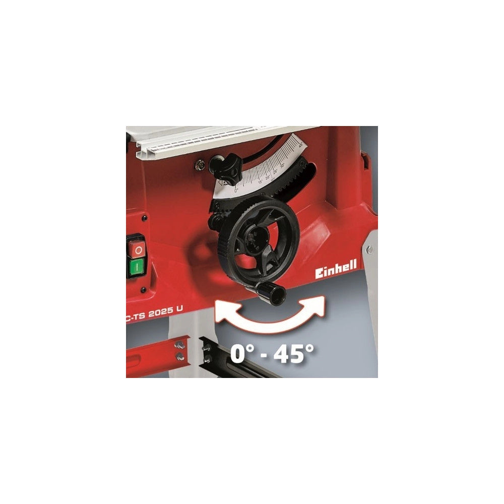 Trade Shop - Sega Circolare Da Banco Einhell Tc-ts 2025 U Lama 250 Mm Motore 1800w -
