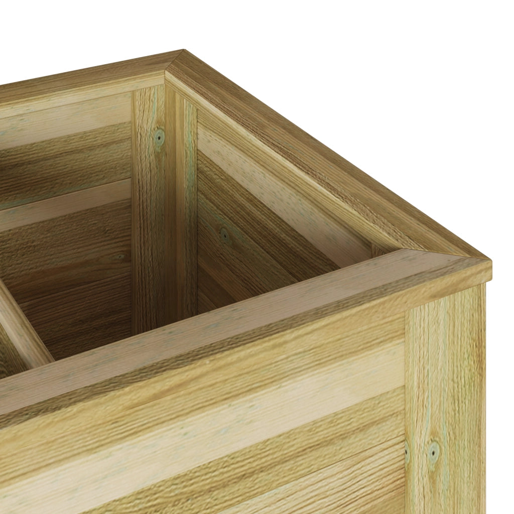 Supporto da Giardino vitaXL 85x46x94 cm Legno di Pino Impregnato