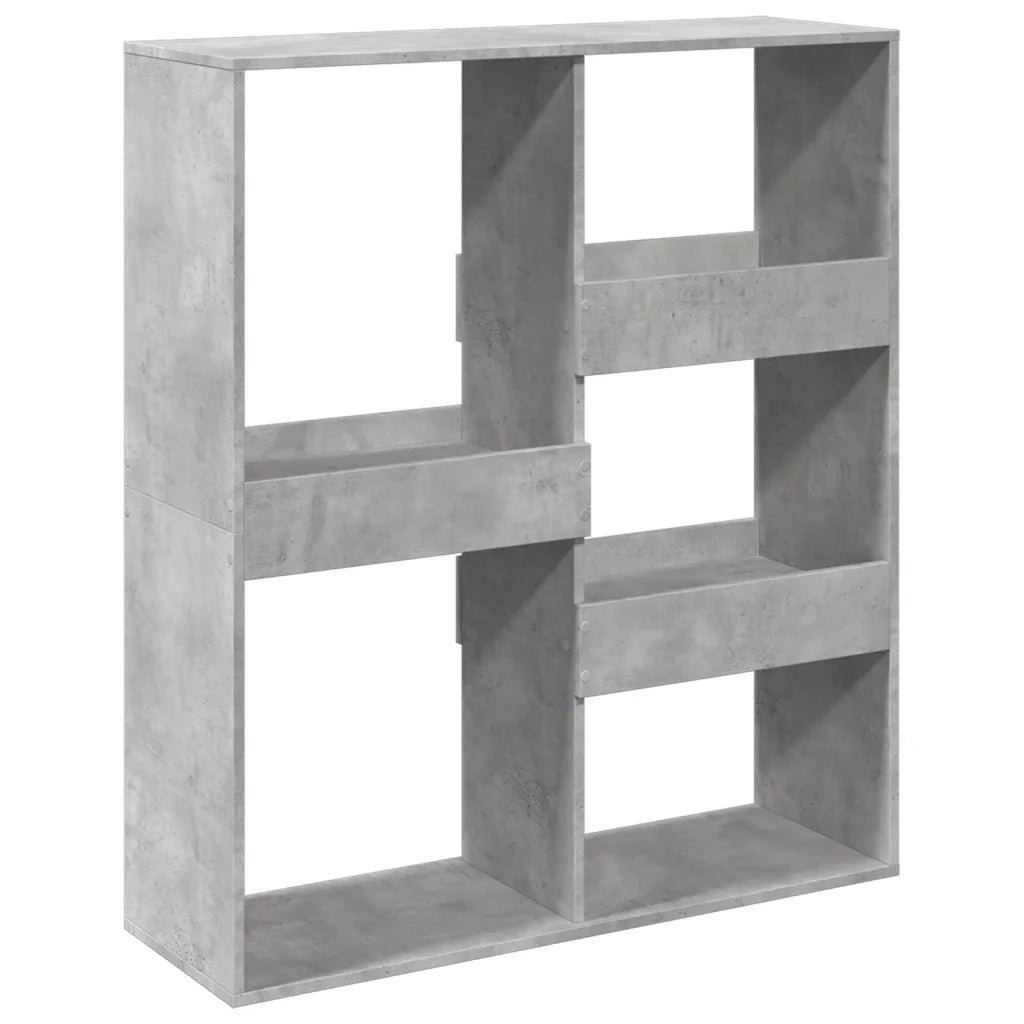 vidaXL Divisorio Grigio Cemento 100x33x115 cm in Truciolato