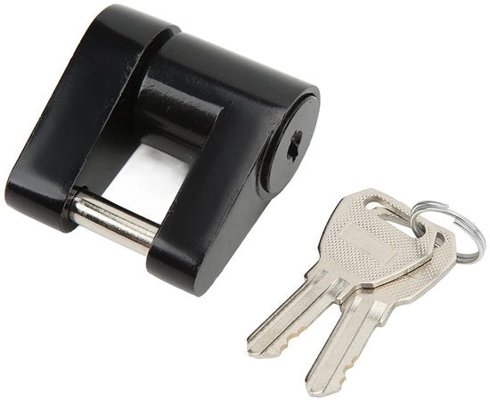Coppia di accoppiamento per rimorchio - Sicurezza contro il furto - Compact - Chiusura per rimorchi - Adatto per camper e autocarri - Robusta con lamiera di zinco