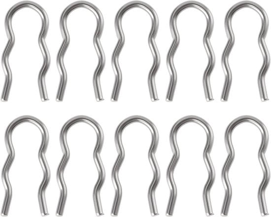 Accessori per macchina caffè - Slangklem 10 pezzi - Compatibile con macchine caffè JURA - Impermeabile - Metallo resistente - Bevanda del caffè efficace - Prestazioni migliorati - Macchina caffè