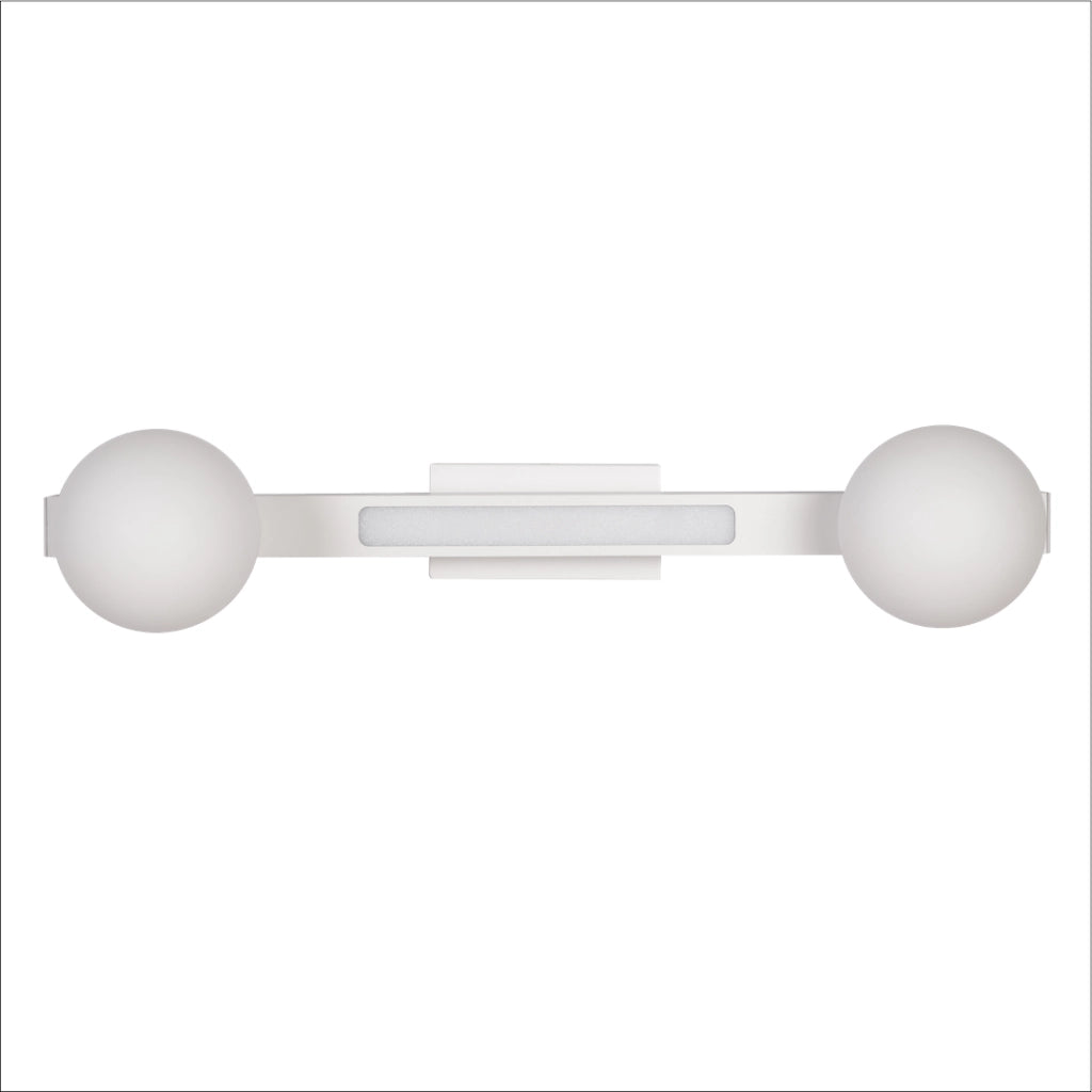 Applique moderna bianca LED 13W CCT 2xG9 Magnet Milagro
