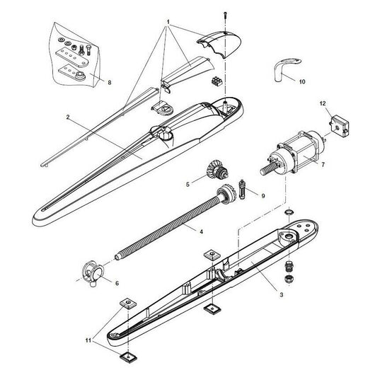 MOTORE BENINCA' 9686768 RICAMBIO EX 9686874 AUTOMATISMI GARANZIA