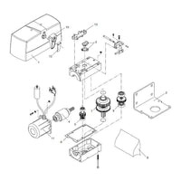 ALBERO MOTORE BENINCA' 9686134 RICAMBIO ORIGINALE AUTOMAZIONE AUTOMATISMI NUOVO