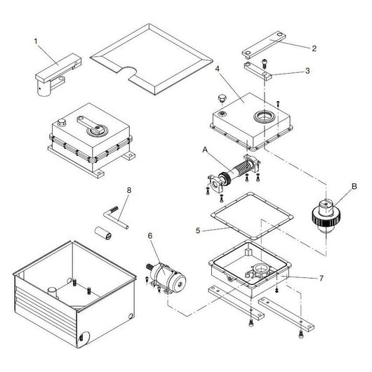 Motore Benincà 9686013 Ricambio Originale Automazione Automatismi Garanzia