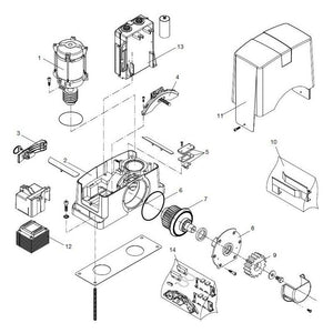 CENTRALE BENINCA' 9686448 RICAMBIO ORIGINALE AUTOMAZIONE AUTOMATISMI GARANZIA