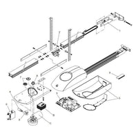 CENTRALINA BENINCA' 9667004 RICAMBIO ORIGINALE AUTOMAZIONE AUTOMATISMI GARANZIA