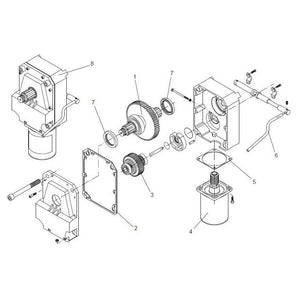 MOTORE BENINCA' 9686971 RICAMBIO ORIGINALE AUTOMAZIONE AUTOMATISMI GARANZIA