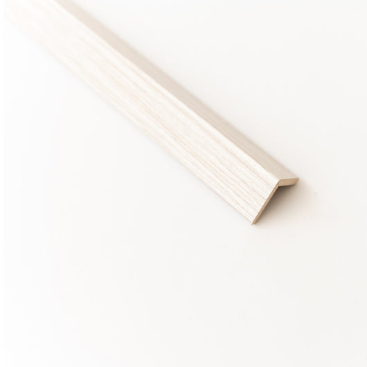 paraspigolo 28x28 mdf 300 cm rovere sbiancato cod:ferx.2340