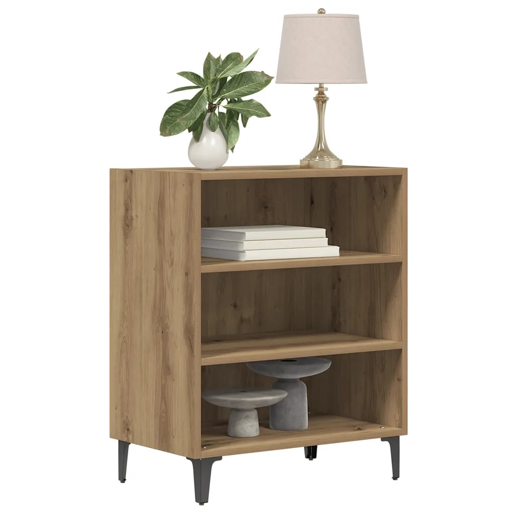 Credenza Rovere Artigianale 57x35x70 cm in Truciolato 856475