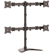 Startech.com supporto articolabile vesa per 4 montor - stand per 4 schermi fino a 27" - ARMBARQUAD