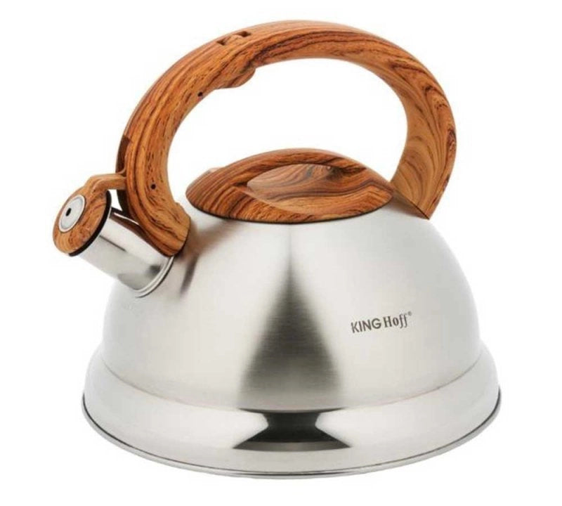 Bollitore Kinghoff KH-3336 in acciaio inossidabile da 3 litri con fischietto