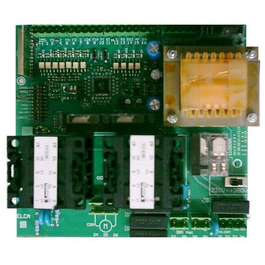 CENTRALINA AUTOAPPRENDIMENTO PER SERRANDE E CANCELLI SCORREVOLI ELCA MIR-2 E1515