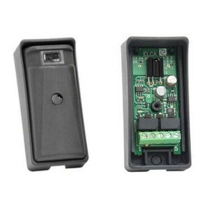 COPPIA DI FOTOCELLULE A RAGGI INFRAROSSI MODULATI ELCA FOTO30 E1204 AUTOMAZIONE