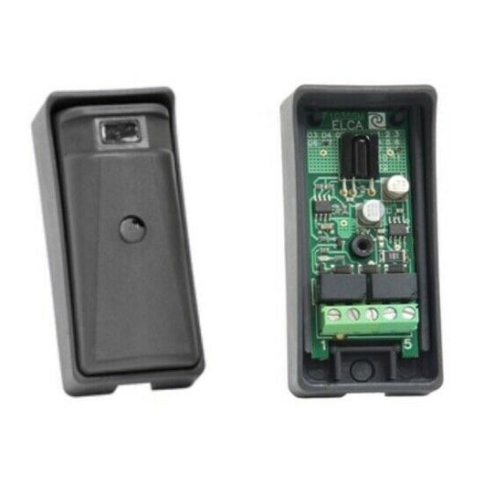 COPPIA DI FOTOCELLULE A RAGGI INFRAROSSI MODULATI ELCA FOTO30 E1204 AUTOMAZIONE