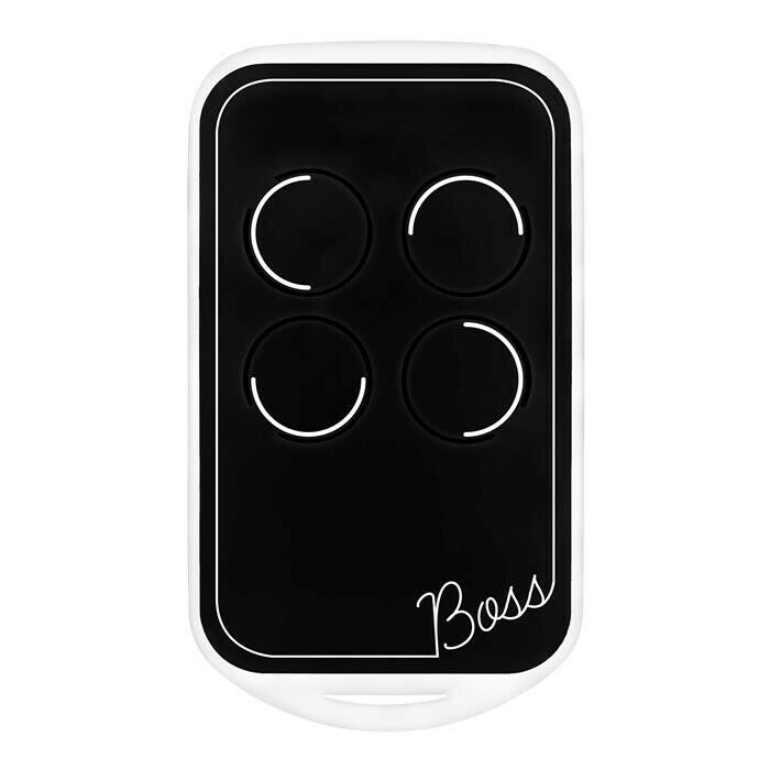 RADIOCOMANDO QUARZ/433,92 MHZ CODICE FISSO 4 TASTI NOLOGO BOSS-QCD4 AUTOMAZIONE