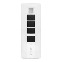 RADIOCOMANDO PER AUTOMATISMI APRE STOP CHIUDE NOLOGO TAPY AUTOMAZIONE ORIGINALE