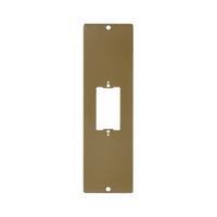 PLACCA BRONZO CON FORO PER PULSANTE VDSPLA142B AUTOMAZIONE AUTOMATISMI ORIGINALE