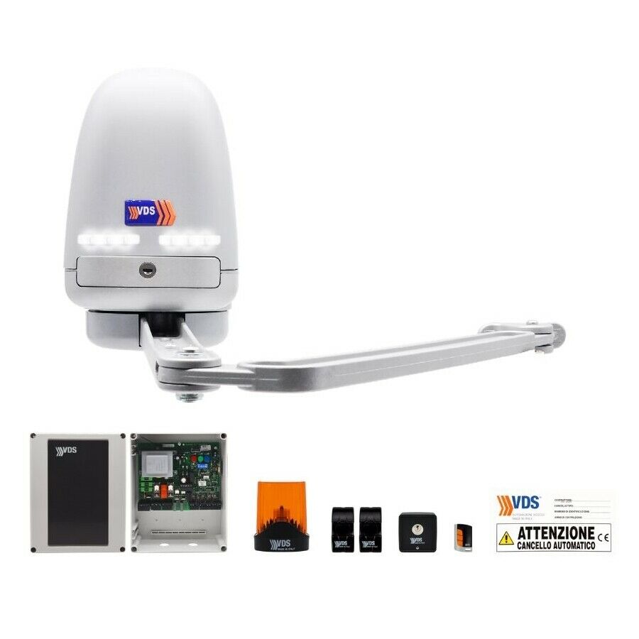 KIT 1 ANTA PER CANCELLI A BATTENTE FINO A 2,5 MT VDS KIT IBIS 230V 11281/3 NUOVO