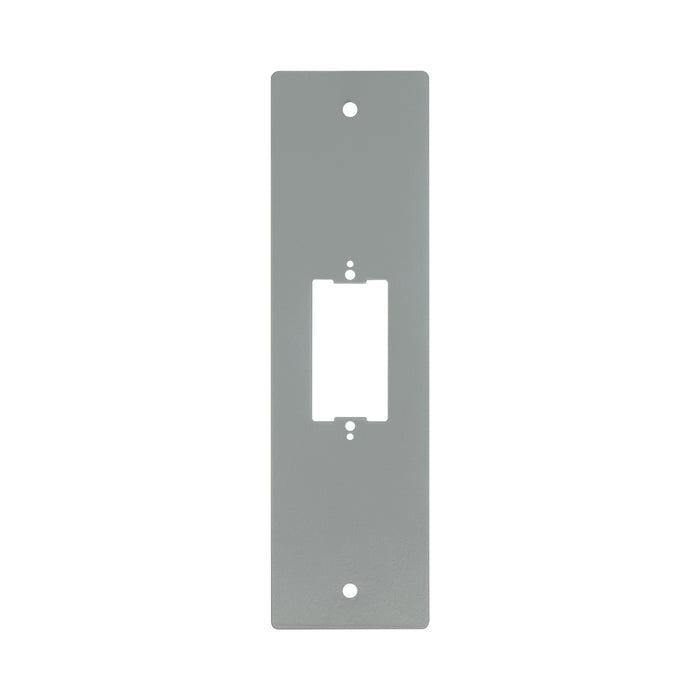 PLACCA CON FORO PER PULSANTE INTERASSE 185 GRIGIO VDS PLA185G AUTOMAZIONE NUOVO