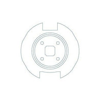 ADATTATORE DEPRAT 62 VDS 43380/065 AUTOMAZIONE AUTOMATISMI ORIGINALE GARANZIA