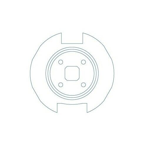 ADATTATORE DEPRAT 62 VDS 43380/065 AUTOMAZIONE AUTOMATISMI ORIGINALE GARANZIA