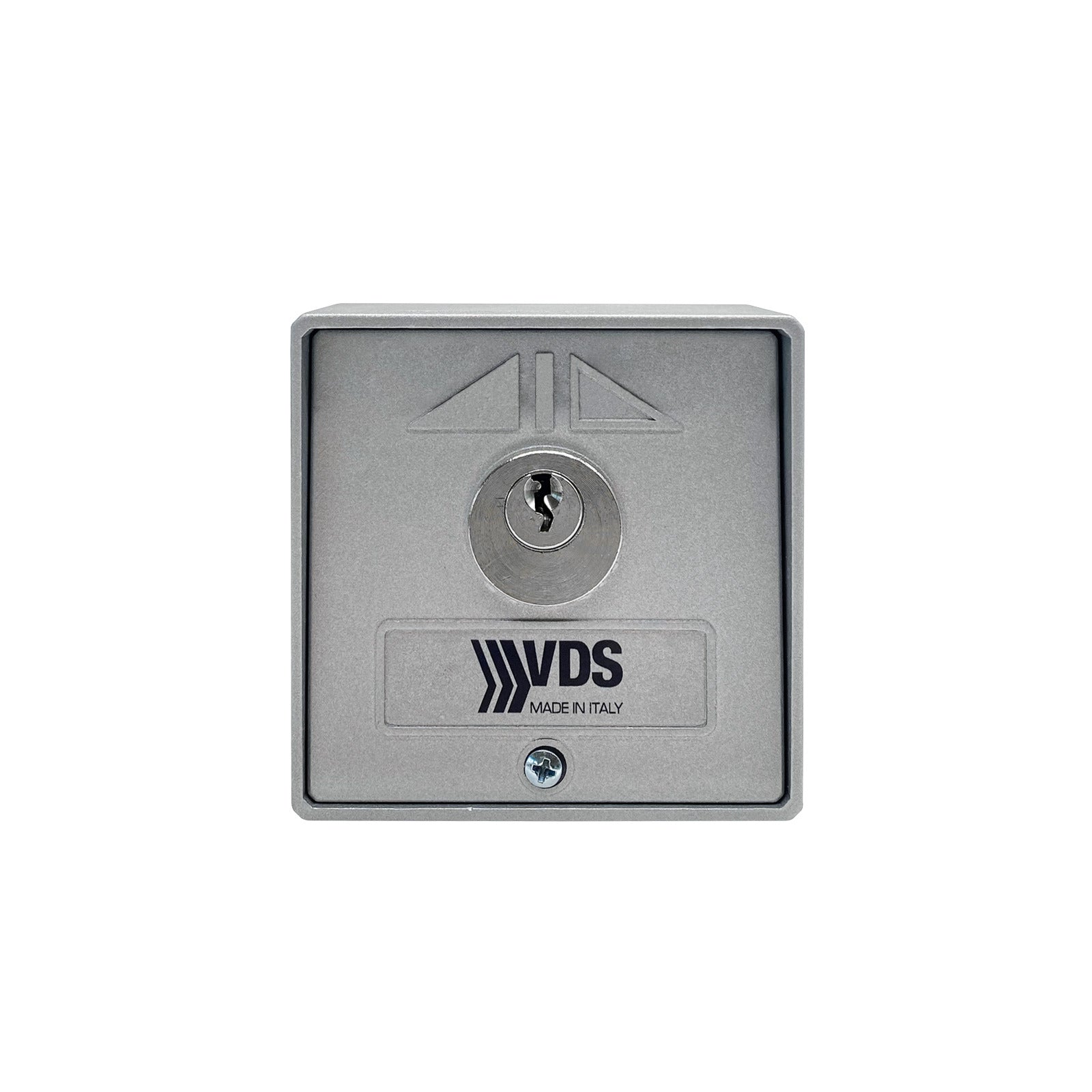 SELETTORE DA ESTERNO START/STOP ALLUMINIO VDS PLA 198/2 AUTOMAZIONE AUTOMATISMI