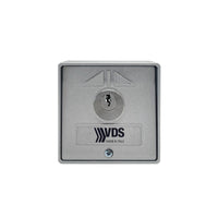 SELETTORE DA ESTERNO START/STOP ALLUMINIO VDS PLA 198/2 AUTOMAZIONE AUTOMATISMI