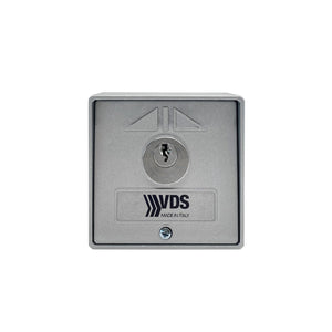 SELETTORE DA ESTERNO START/STOP ALLUMINIO VDS PLA 198/2 AUTOMAZIONE AUTOMATISMI