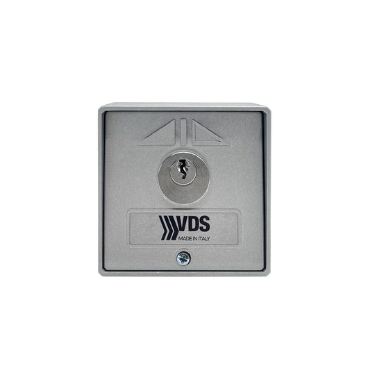 SELETTORE DA ESTERNO START/STOP ALLUMINIO VDS PLA 198/2 AUTOMAZIONE AUTOMATISMI