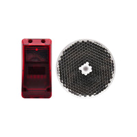 FOTOCELLULA A SPECCHIO PORTATA 12 MT ALIMENTAZIONE 12/24V VDS FTCS RP25 GARANZIA