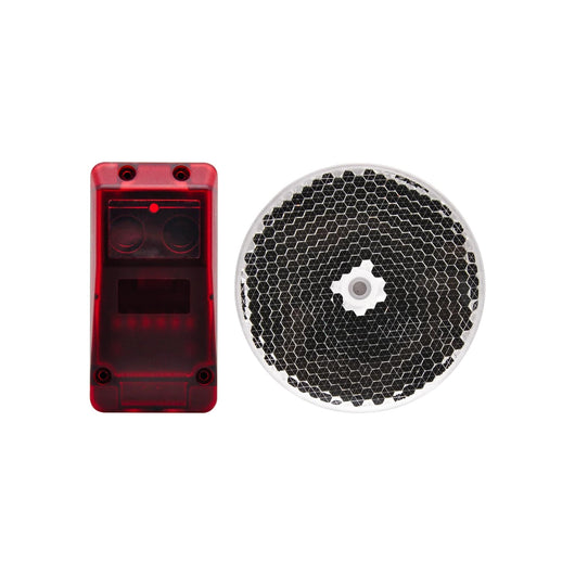 FOTOCELLULA A SPECCHIO PORTATA 12 MT ALIMENTAZIONE 12/24V VDS FTCS RP25 GARANZIA