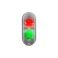 MICROSEMAFORO 2 LUCI ROSSO-VERDE DA PARETE 12/24V VDS MICRO-T 550/1045 ORIGINALE