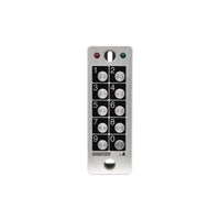 TASTIERA VIA CAVO ANTIVANDALICA IP67 30 CODICI 12V AC DC VDS KEYPAD EASY NEW
