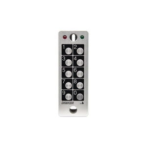 TASTIERA VIA CAVO ANTIVANDALICA IP67 30 CODICI 12V AC DC VDS KEYPAD EASY NEW