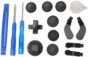 Set di chiodi di ricambio in acciaio inossidabile - Design di impugnatura a texture - 6 coperture di punta a 6 mm - Incluso raccattapalle T8/T6 - Borsa di trasporto - Accessori per controller