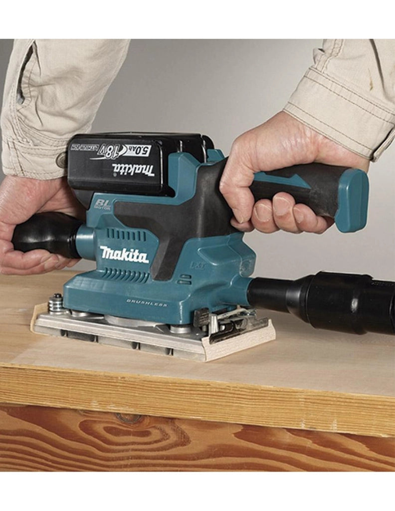 Levigatrice Orbitale MAKITA DBO380RTJ (2 x 5,0 Ah + DC18RC + MAKPAC 3)