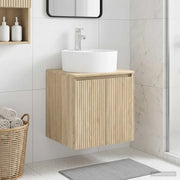 Mobile Lavabo da Parete Rovere Sonoma 49,5 x 44,5 x 65 cm 890434