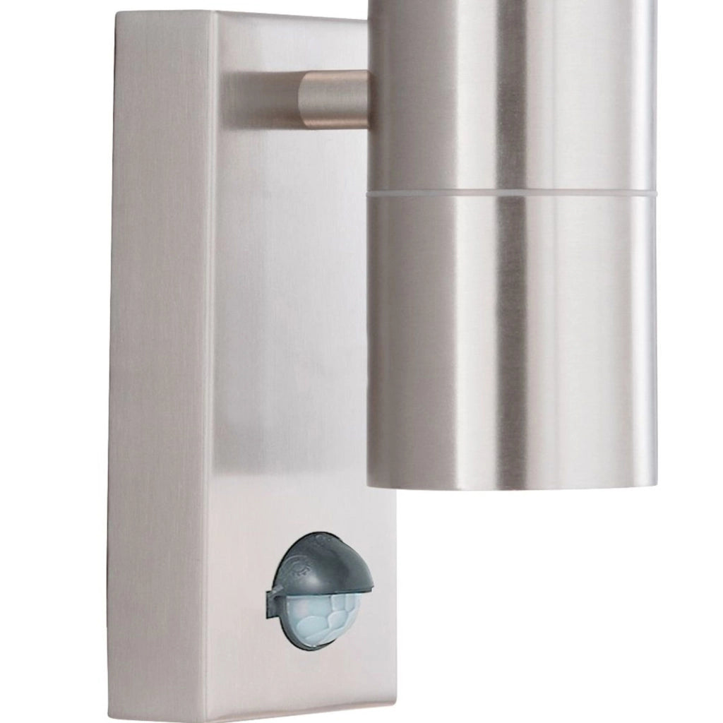 Applique Moderna Metro Acciaio Cromo 1 Luce Gu10